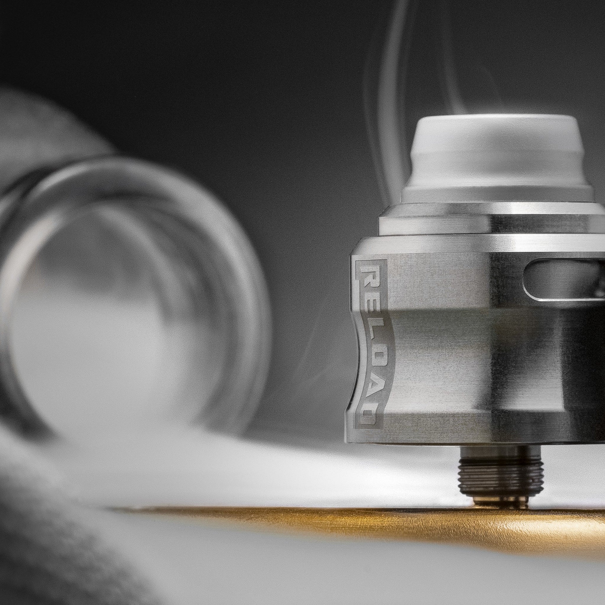 New Reload S Pro RDA / Gunmetal – Reload Vapor USA
