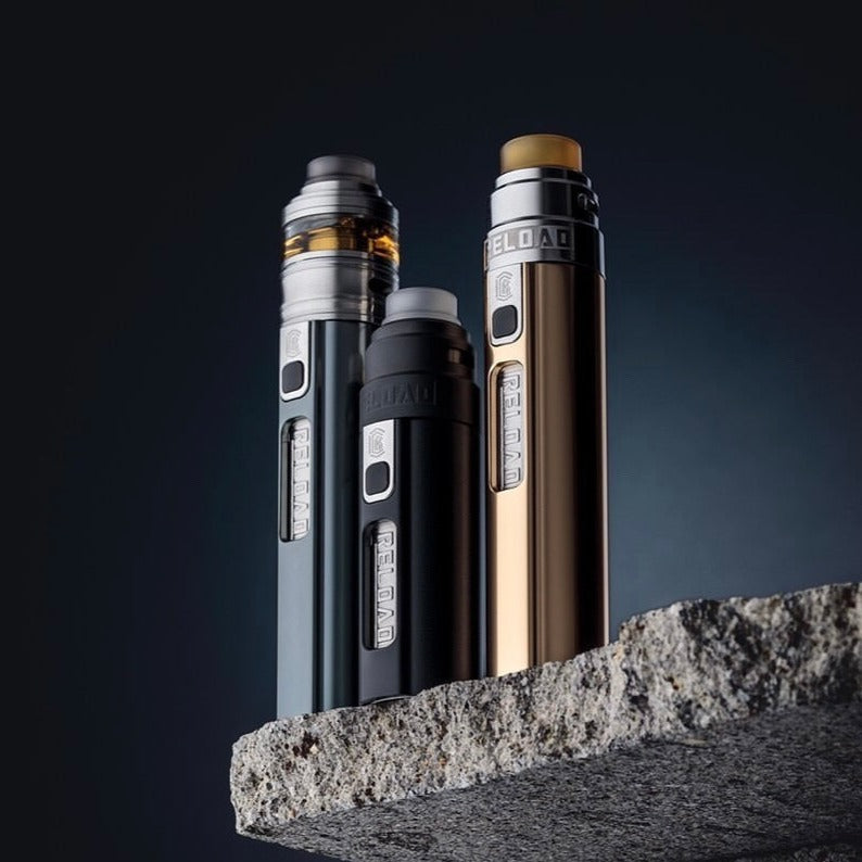 18350 Box Mod Reload Essential 18350 Sleeve / Powder Black( Mod Not Included) Reload Vapor USA Reload 18350 Box Mod Reload Essential 18350 Sleeve / Powder Black( Mod Not Included) Reload Vapor USA Reload